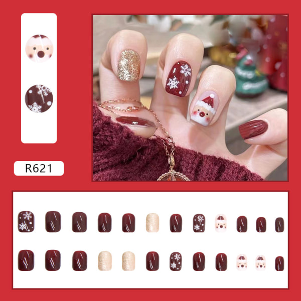 Joefnel Press on Nails  Europeiska falska naglar Press on Nails UV