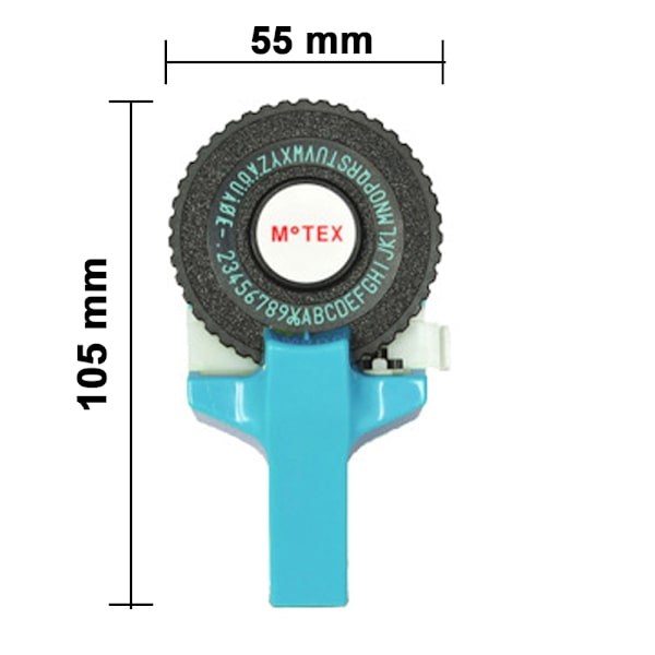 3D Mini Etikettprinter Liten Modell Etikettprinter Manuell DIY Bokstav