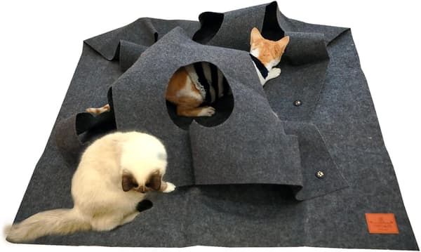 Kattmatta, interaktiv lekmatta för katter, lekmatta för smarta leksaker wi
