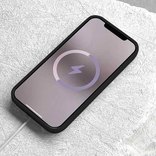 Slankt Sort Mobiltelefoncover til iPhone 14 / 13