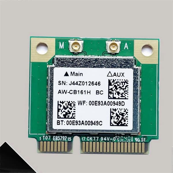 Dual Band Realtek Rtl8821 Aw-cb161h Wifi Wlan -kortti Bluetooth 4.0 Combo Langaton Puolikas Mini Pci-e Ada