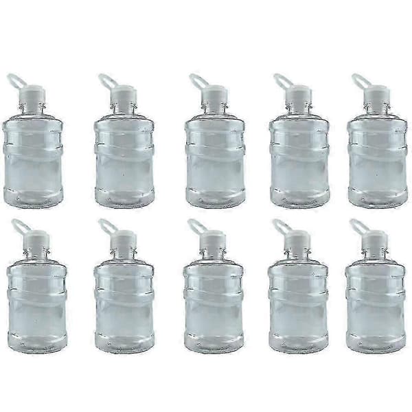 10 st transparenta flaskor 500 ml dryckesbehållare för juice mini-hinkflaska