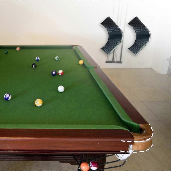 Billiard Pool Table Liners Plast Poolbord Fickfoder Ersättningshörnfoder för Biljardbord Hörnkåpor 1