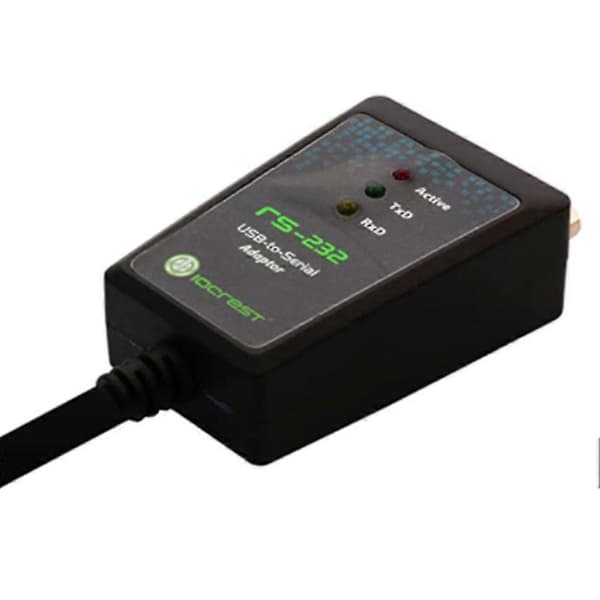 Iocrest USB 2.0 til seriell -232 Db9 9pin adapterkonverterkabel Chipset Lengde 1m USB til Rs232 Supp