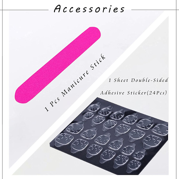 Ranskalaiset Arkku-Press-kynnet Naisille GlossyCover Tekokynnet