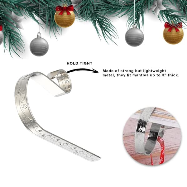 Julesokkeholder, Pejsekroge, til julepynt til fest style 4