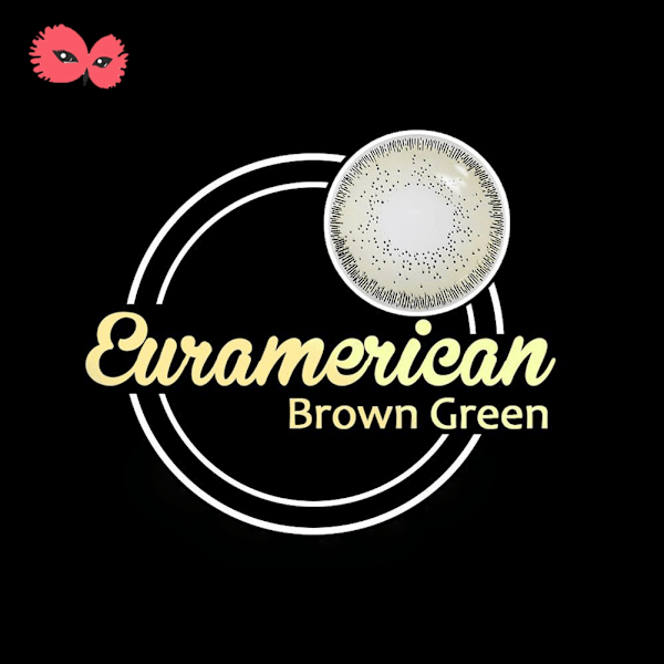 Unisex Kosmetiska Kontaktlinser 0 Grader Ögon Skönhet Makeup Verktyg 14mm Brun