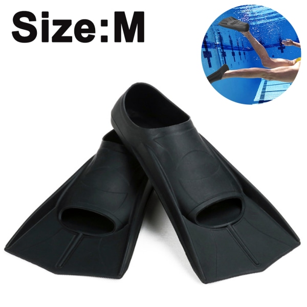 Swimming Training Fins Swim Flippers Travel Size for Snorkeling