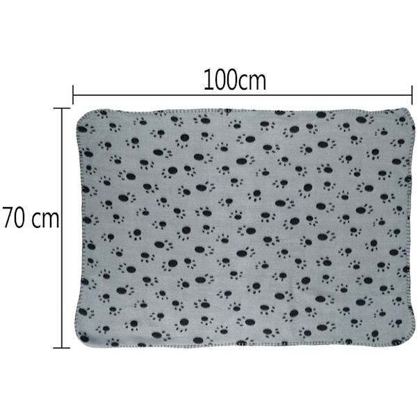 DIGIFLEX 3 x Store Hund Kat Kæledyr Bløde Fleece Tæpper 68cm X 92cm