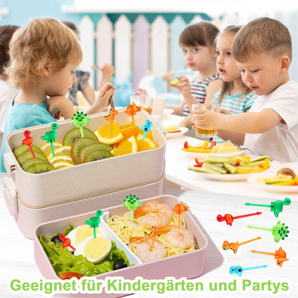 18 stk. dinosaur vandgaffel