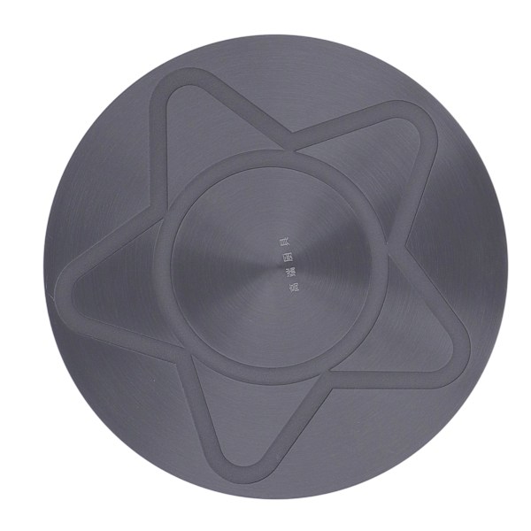 Värmespridare för glashäll, snabb uppvärmning halkfri beläggning tjock aluminiumlegering avfrostningsbricka för att skydda kastruller och kokkärl (24 cm)