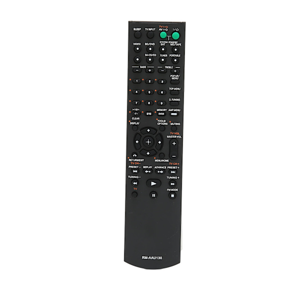 RMAAU130 Universal udskiftningsfjernbetjening til Sony STRKM7 STRDH800 STRK1600 DVD A/V-modtager