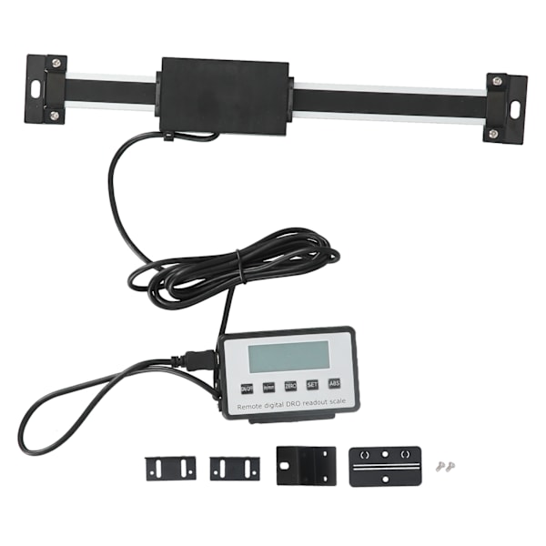 Digital Lineær Måleskala med Metrisk og Imperial Måleenhet og Digitalt Display for Dreiebenk 0-150mm