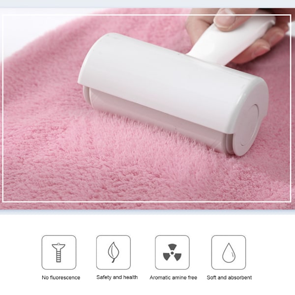 Snabbtorkande handduk för flickor, kvinnor, ultraabsorberande mikrofiberhårhandduk med söt tecknad kattdesign, snabbtorkande, lätt att använda med knappstängning