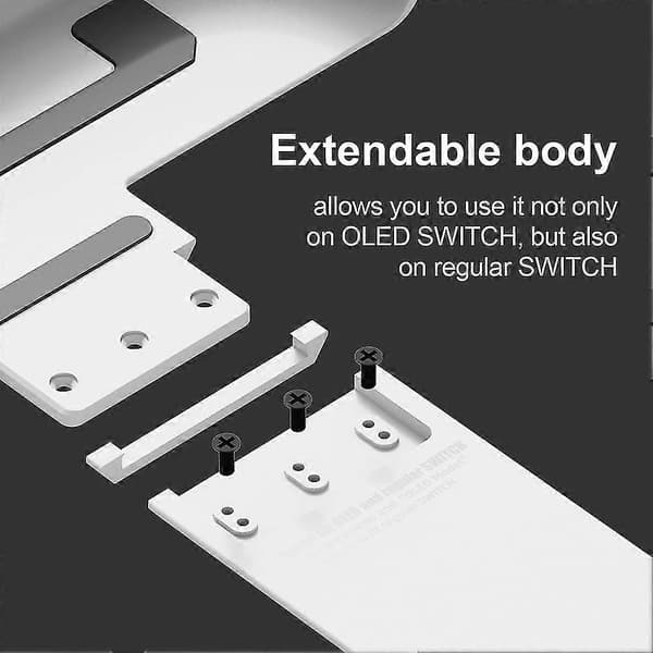 Utskiftbart Ergonomisk Håndtaksgrep Beskyttelsesetui For Switch Oled Og Vanlig Switch-a