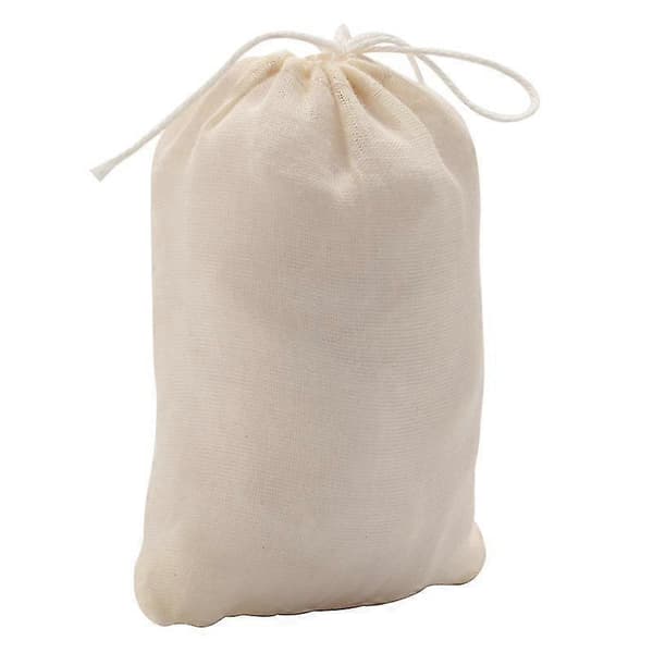 100 kpl Musliinipusseja Narulla, Teepusseja (10 x 7,6 cm)