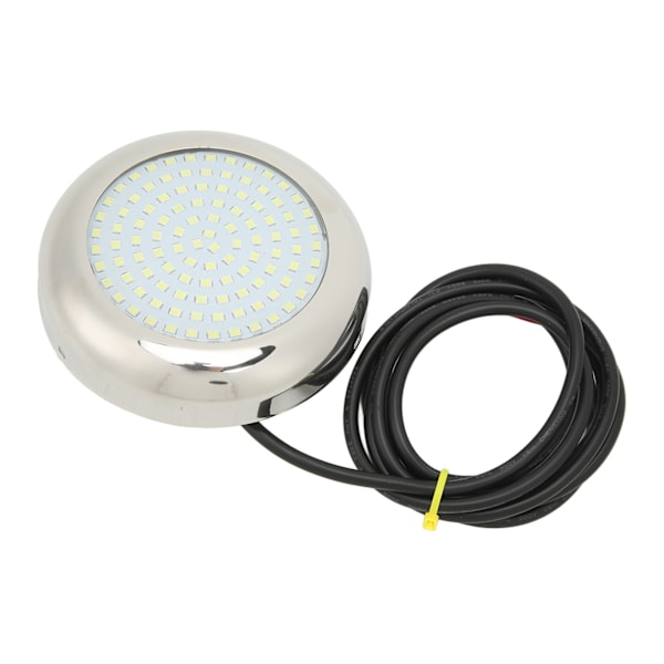 4-i-1 108LED Undervannslys 12V IP68 Vanntett 135° Lysvinkel Undervannsbåtl lampe for Marine Hvit