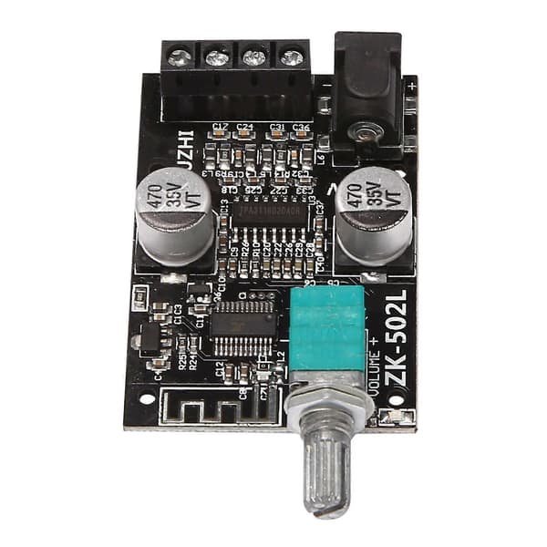 Bluetooth 5.0 Trådløs Lyd Digital Effektforsterker Stereokort 50wx2 Bluetooth Forsterker Amplificador
