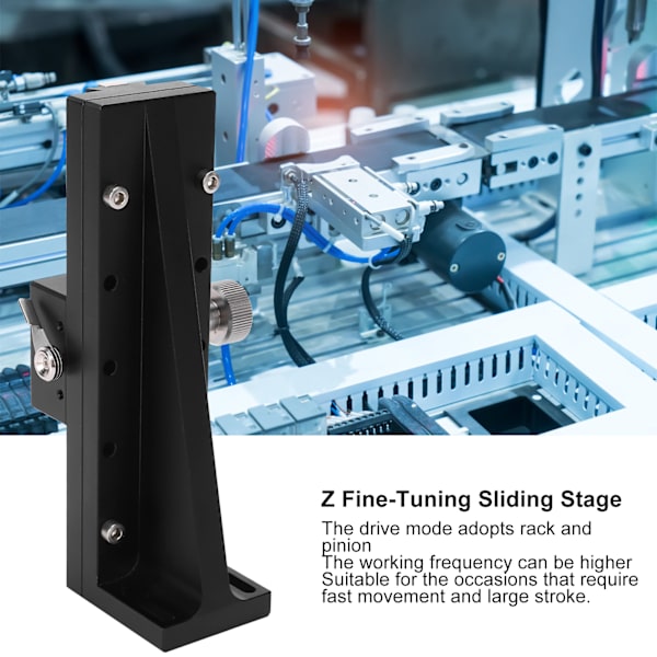 Z-liukulava Dovetail-ura FineTuning Manuaalinen Liukuva Alusta LWZ40-150 40x40mm