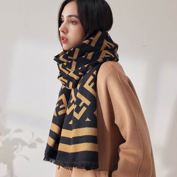 Dam Scarf Lady Lätt Mjuk Fashion Solid Scarf Wrap Sjal