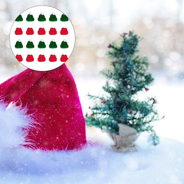 DIY Hantverksglädje, Mini Stickade Mössor som Ornament för Ditt Nästa Smyckestillverkningsprojekt