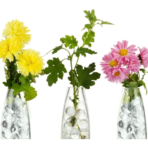 Klart Vatten Gelpärlor, Perfekt För Flytande Ljustillverkning, Bröllopsdekorationer, Blomsterarrangemang Och Heminredning, Giftfritt Säkert Material, Expandera