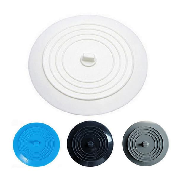 Badkarspropp 4-pack, 15 cm Stor Silikon Avloppsplugg Hårstopp