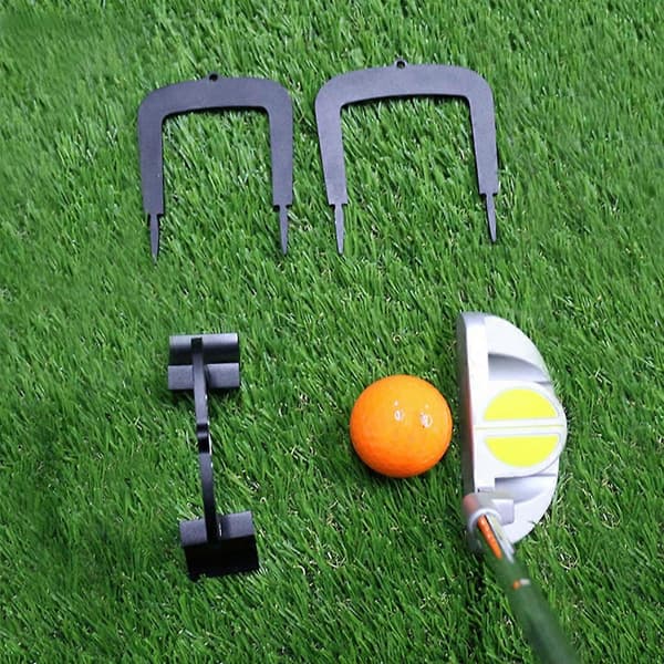 Golf Goal Door aluminiumslegering målsett golf putte-mål port tilbehør