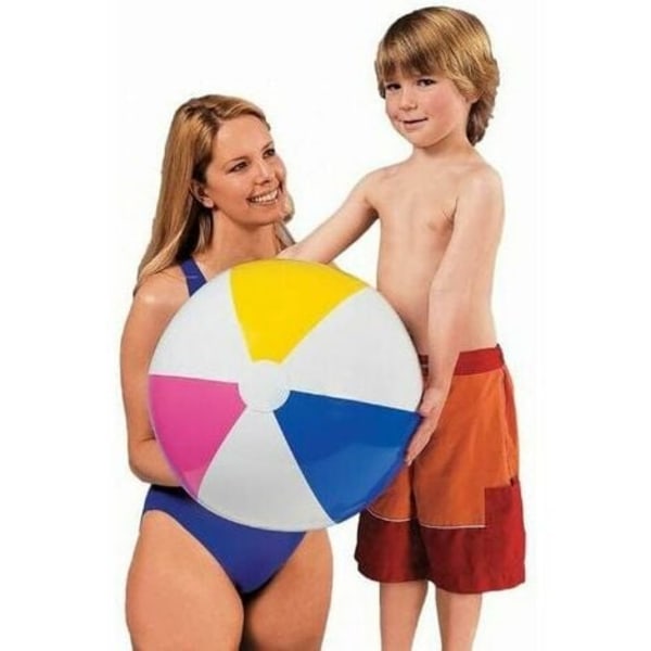 Uppblåsbar strandboll diameter 61 cm