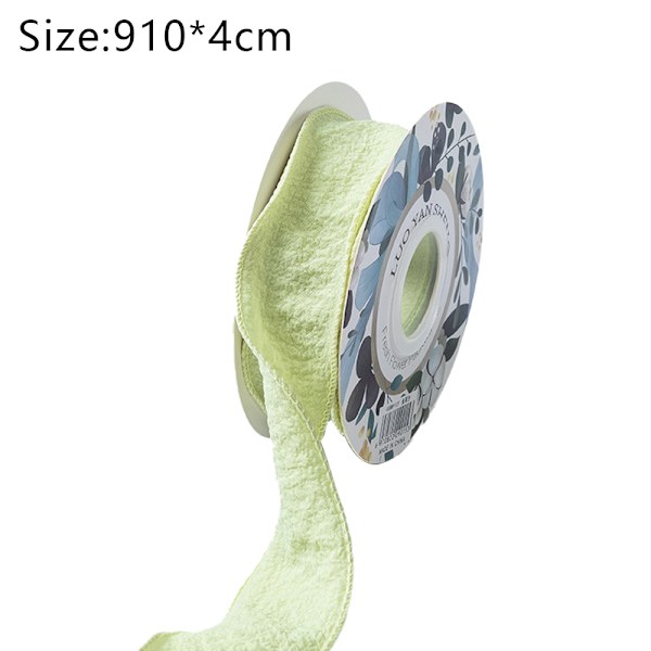 4CM vikband - 10 yards för presentinslagning, bukettomslag,