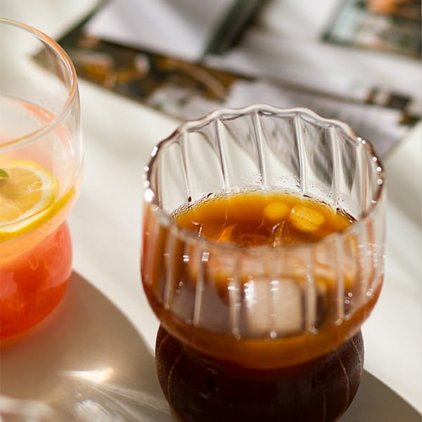 Melkekopper Kaffe Kopper Juice Kopper Nisje Kopper Stripete Frokost Kopper Kaffe Kalde Drikke Kopper