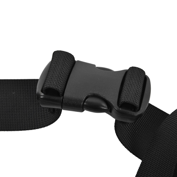 Snowboard Træningssele Sort Nylon Materiale Justerbar Kontrolhastighed Hjælpemiddel til Småbørn Ski Sele
