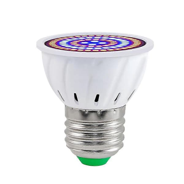 Växtlampa 80 LED Fullspektrum Växtbelysning 220v För Inomhusväxter Suckulenter Blommor Grönska