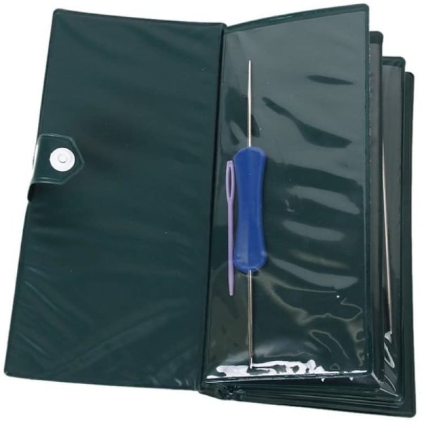 Stickor Set, Rostfria Verktyg För Mångsidigt Hantverk, Lättviktsdesign Främjar Längre Stickningssessioner, 11 Delar (1,5 mm - 5,0 mm)