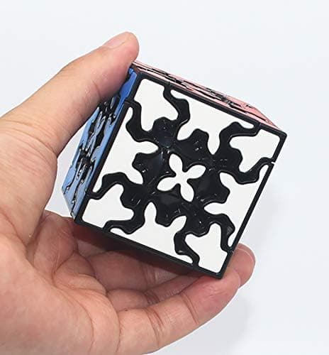 3x3x3 Rubiks Cube med 3D Gear Struktur, Indlejret Flisedesign T