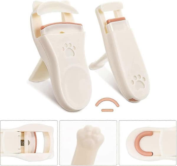 2-pack ögonfransböjare med kattass-design