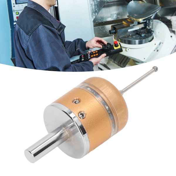 3D Kantfinnare med Sond Hög Precision Kantlokalisator för CNC-Utrustning 3 Koordinatmätning Röd