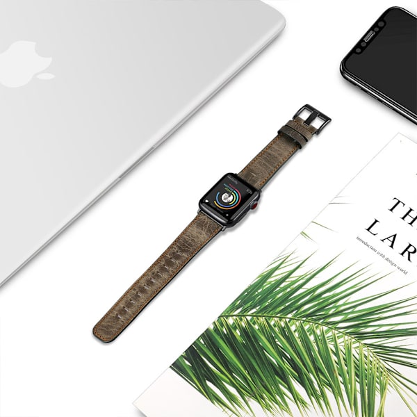 Kompatibel med Apple Watch Band 38-40mm /42-44mm, Ekte