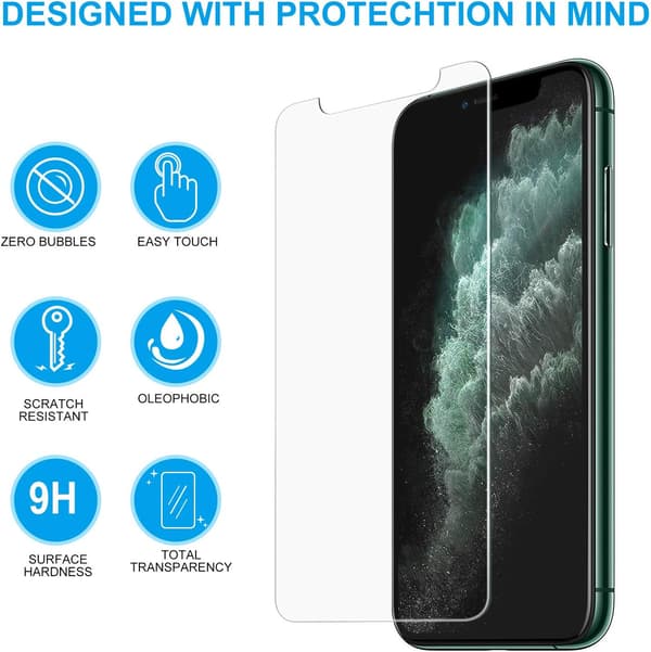 (3 kpl) Karkaistu lasikalvo Apple iPhone 12 Pro Max -näytönsuojalle