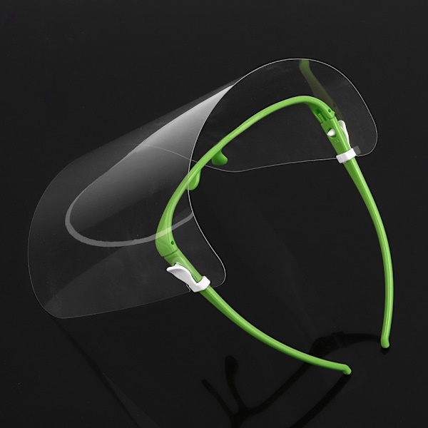 Ultraklara Skyddande Ansiktsskydd Rosa Glasögonbågar, Fullständigt Ansiktsskydd, Ergonomisk Design för Alla Inklusive Glasögonbärare