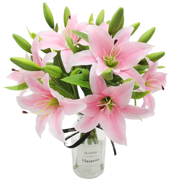 5 Bundter Kunstige Blomster Udendørs UV-Resistente Kunstige Blomster