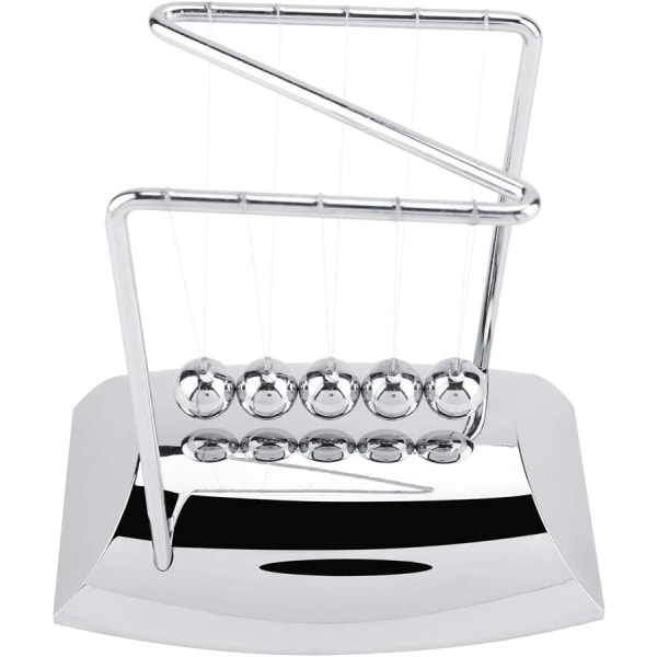 Newtons vagga i metall - Newtons Cradle - Fysisk pendel