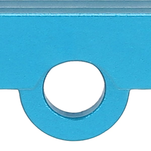 RC-bilbatteriplatta i aluminiumlegering, batterihållare med rem för Traxxas 1/10 Slash 2WD 5822 5822A chassi, blå
