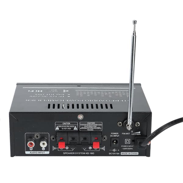 Tooth 5.0 Forsterker, Hi-fi 2.0 Chl O Mottaker, Med Og Diskant (eu Plugg)