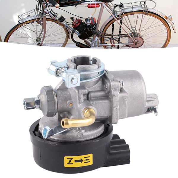 Förgasaraggregat Ersättning för 49cc 60cc 66cc 80cc 2-taktsmotor Motoriserad Cykel