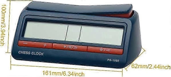 Digital schackklocka, professionell speltimer för schackbräde