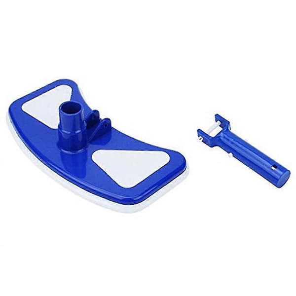 Poolrengöringstillbehör Viktat fjärilsformat poolmunstycke med bottenborstar för swimmingpooler