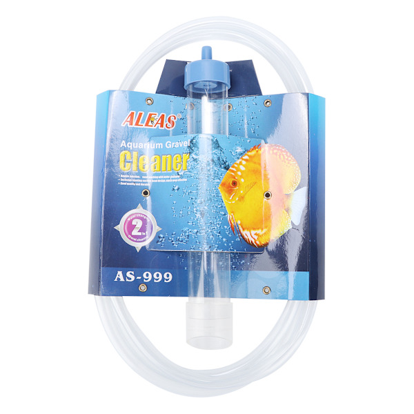 PVC Liten Fisk Tank Rengöring Vatten Byte Rör Professionell Pump Rengöring Verktyg Akvarium Kit