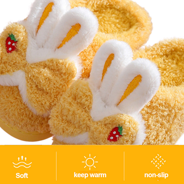 Pige Cozy Hjemmesko Varme Plys Winter Bomuld Slipper Børn