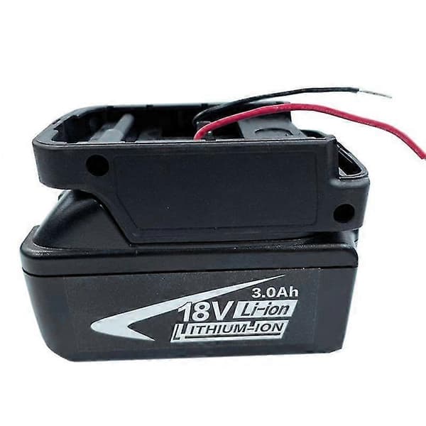 Power Wheels -adapteri 18 V Li-ion -akulle, virtaliitin DIY-adapteritelakka Powerille